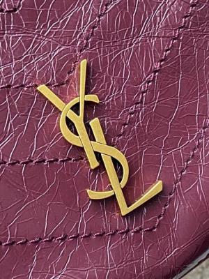 wholesale quality ysl bag 872680 niki date red